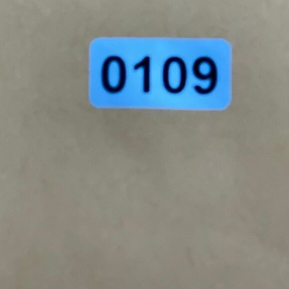 Midcentury flower clip on earring light blue glass centers - Picture 5 of 5